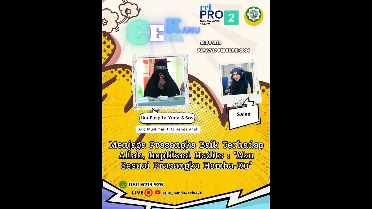 Menjaga Prasangka Baik Terhadap Allah, Implikasi Hadits: Aku Sesuai Prasangka Hamba-Ku | CCK