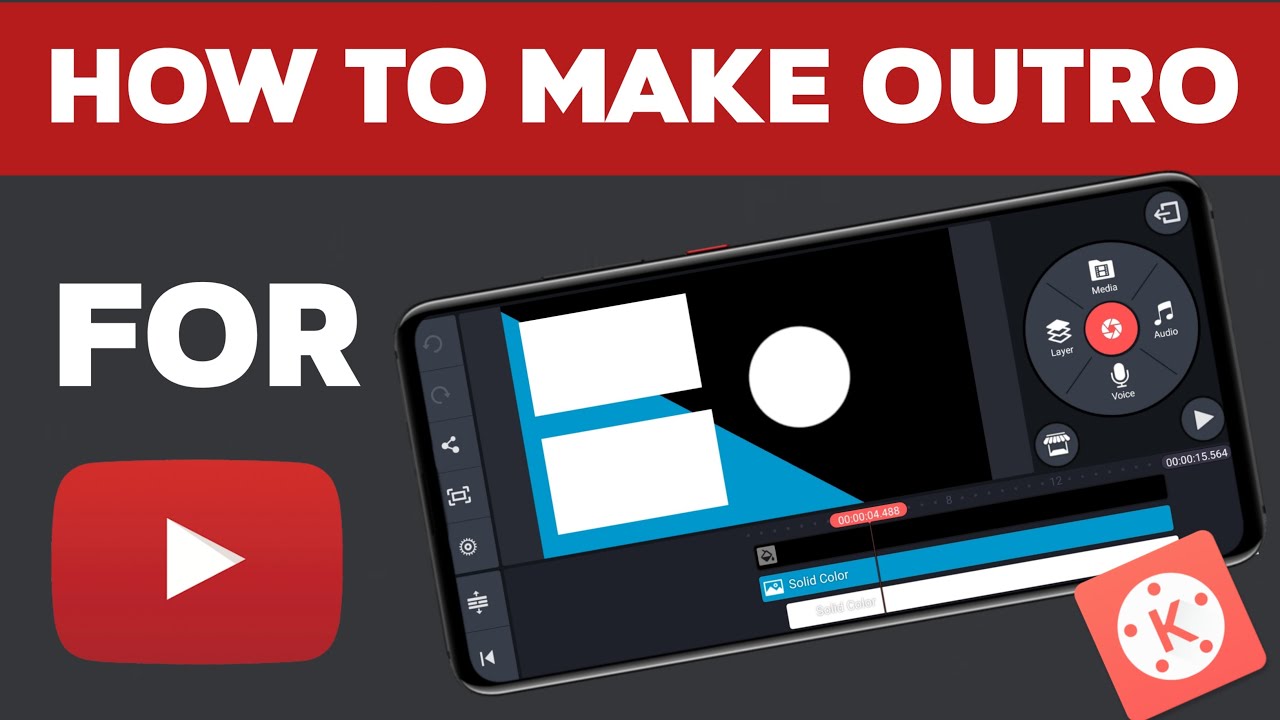 How To Make Professional Outro In Kinemaster | Outro Kaise Banaye Kinemaster Me | Outro Template