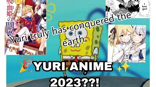 Is it in 2023 the return of Yuri Anime glory?! #yurimanga #yurianime