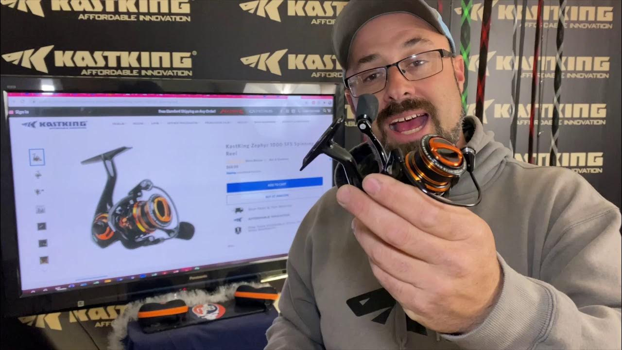 COMPARISON NEW KastKing Zephyr BFS Spinning Reel vs Zephyr