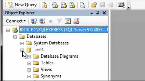 How to build and populate a table in SQL Server