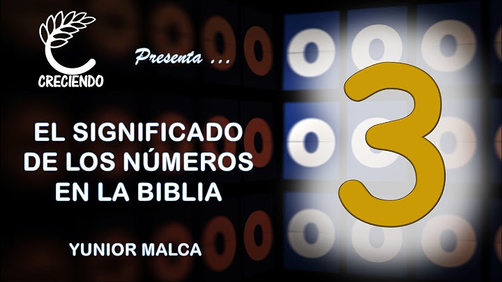 El significado del número 3 en la Biblia