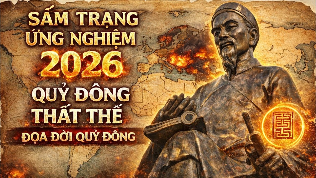 Sấm Trạng Trình Tiên Tri 2026: Quỷ Đông Thất Thế – Đoạn Đời Quỷ Đông?  Đang Ứng Nghiệm?