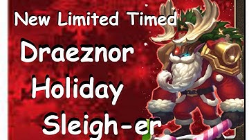 Heroes of Order and Chaos Rising(HOC) Draeznor Holiday Sleigh-er