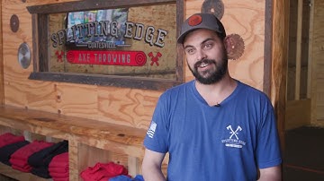 Splitting Edge Axe Throwing Checks In