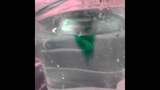 Vortex Particle Tracking with Dye