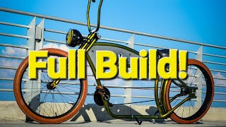 Personal Cruiser, Lowrider, Custom Bicycle Build, In Just 19 min