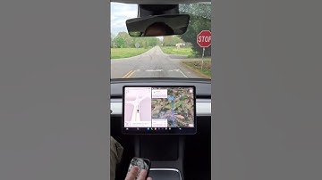 🥵failed to recognize STOP sign🛑 #shorts #tesla  #elonmusk #tech #technology #autopilot #fsdbeta