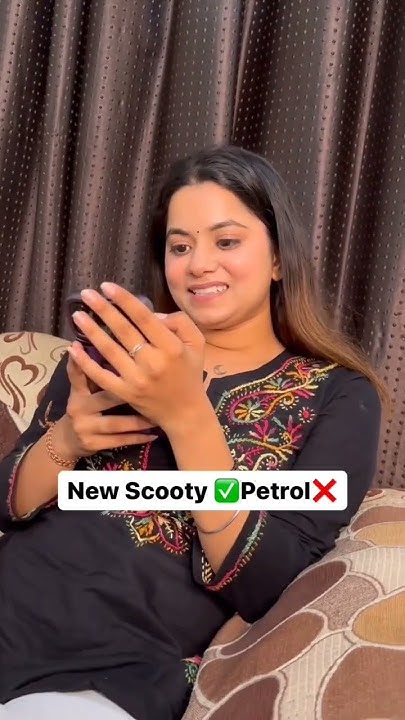 scooty-to-leli-lekin-petrol-nhi-h-didi-ke-pass-shorts-reels