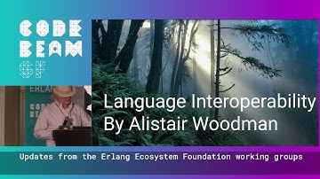 Updates from the erlang Ecosystem Foundation working groups