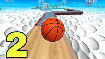 Basketball ball-Going Balls, SpeedRun, Going Balls Portal Run Level 93