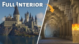 Minecraft Hogwarts Full Interior Tour