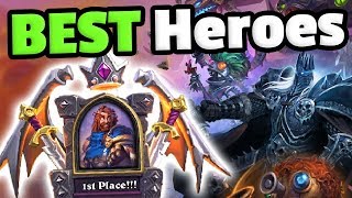 BEST Classes/Heroes - Hearthstone Battlegrounds