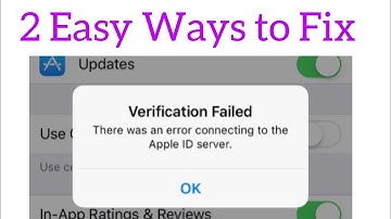 Verification failed there was an error connecting to the apple id server on iPhone in iOS 13