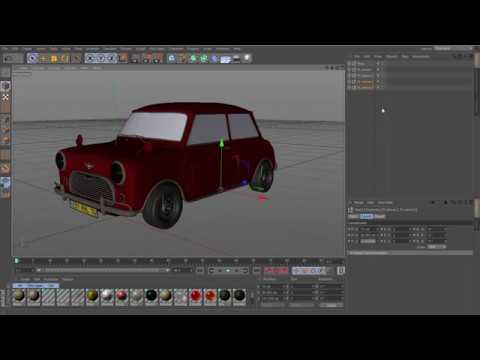 C4D XPresso car tutorial - part 2 - YouTube