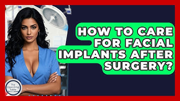 How To Care For Facial Implants After Surgery? - The Operating Table