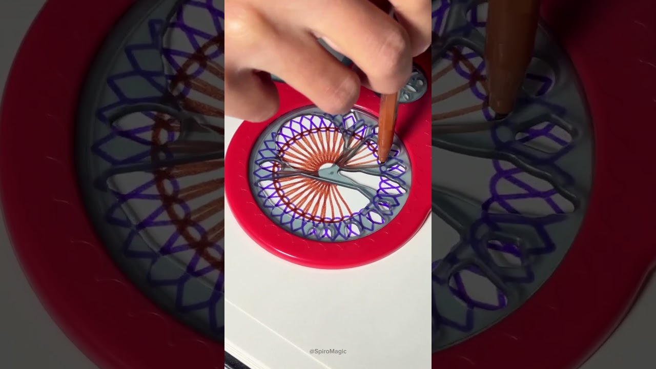 Mesmerizing Spiral Art Timelapse 
