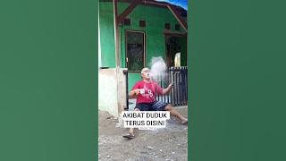 akibat duduk terus di sana 🤣 #funnyvideo #comedy #memengakakkocak #lucu #ngakak #tipeketawa gyp