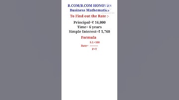 FINANCIAL MATHEMATICS B.Com & B.Com HONOURS #shorts #viral #youtube #shortsfeed #shortvideo #study