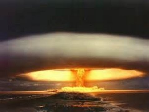 USA Government Trinity Nuclear Atomic bomb explosion in New Mexico July