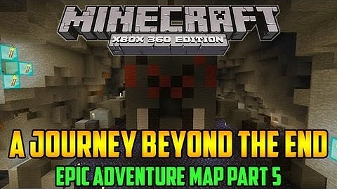Minecraft Xbox 360: A Journey Beyond The End Part 5 - Adventure Map