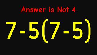 99% Get This PEMDAS Problem Wrong!