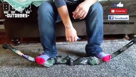 How to Change Teardrop Compound Bow String (No Press)