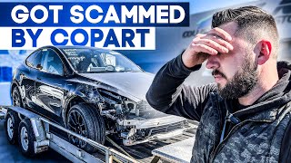 Copart Claimed "288 ACTUAL MILES" But the car had way more...