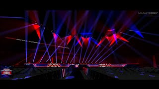 WWE Mens Royal Rumble Entrances 1-10 Stage Lighting Animation (Part 1)