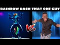 Skibidi dance battle  rainbow dash vs that one guy