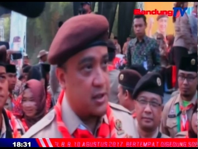 Jambore Pramuka Jabar 2017 Pecahkan Rekor MURI | SBR | BANDUNG TV class=