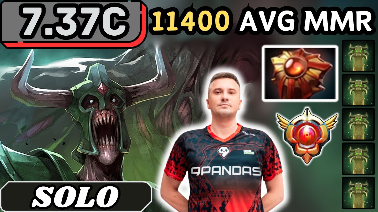 Undying Support 7.37c - Solo UNDYING Hard Support Gameplay - Dota 2 Full Match Gameplay ...