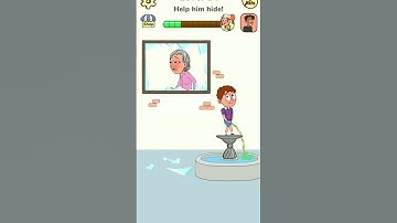 Help Him Hide! 🤣 Tricky Riddle 😭 😂 #shorts #gameplay #subscribe #animação AAUGH