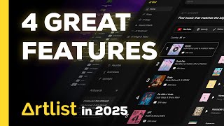 Artlist in 2025 - 4 Fantastic Music Features