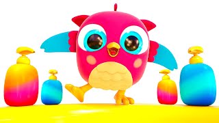 картинка: Совенок Хоп хоп | Развивающие мультики для детей 0+