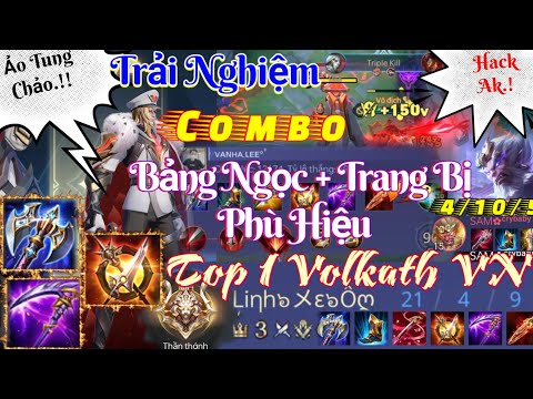 Video Trải Nghiệm + Phân Tích Combo Trang Bị + Bảng Ngọc +... - youtube