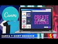 How To Create T-Shirt Designs With Canva | Canva T-Shirt Design Tutorial