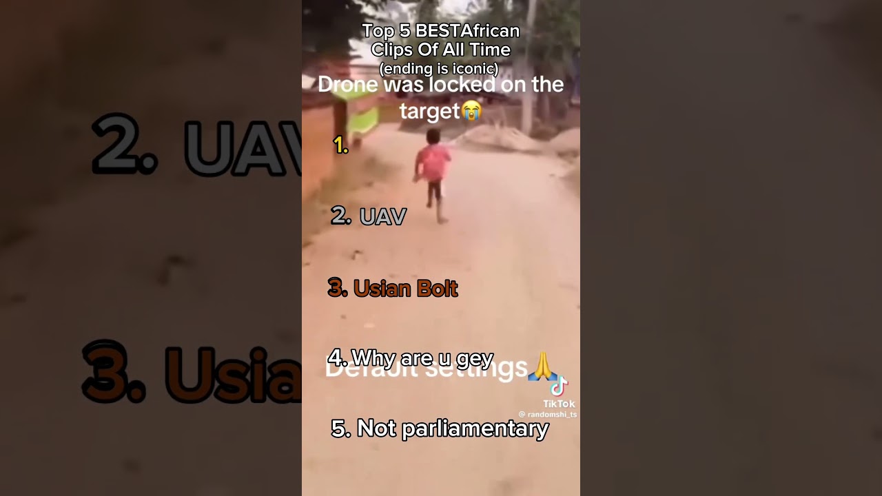 Top 5 Funniest African Moments 