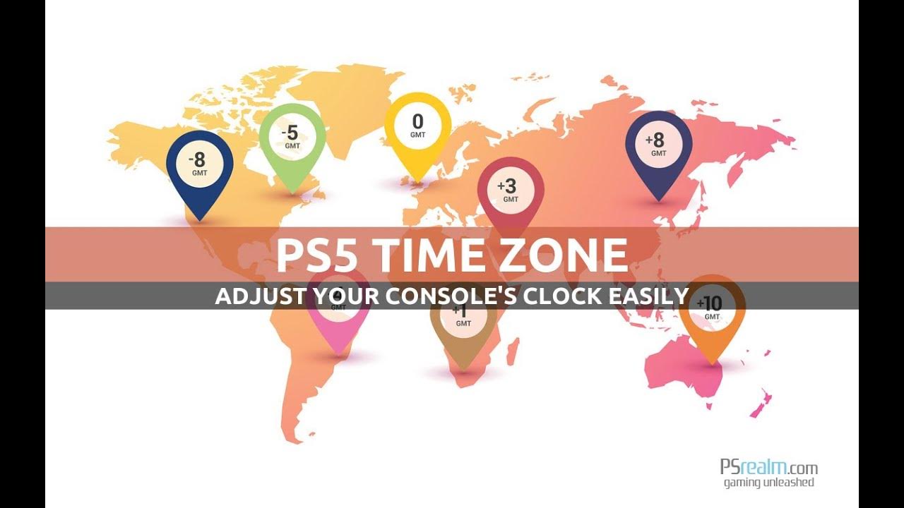 How to change time zone on PS5 YouTube