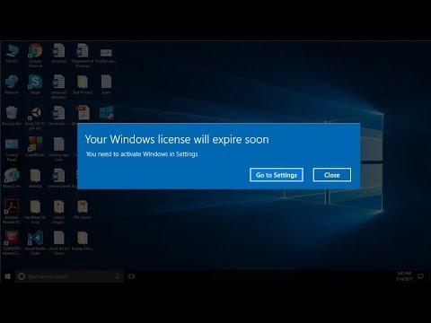 How to Disable Activation Notification on Windows 10