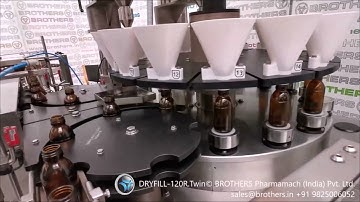 Powder Filling Machine, Twin Head Rotary Augur based Powder Filling Machine