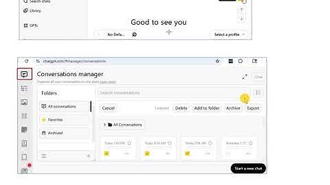 How to Delete Multiple ChatGPT Chats Conversations - Bulk Delete