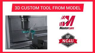 How to create a Custom Tool from a Model in Mastercam - Coimbatore - Chennai - 5Axis - Tamil How to create a Custom Tool from a Model in Mastercam - Coimbatore - Chennai - 5Axis - Tamil