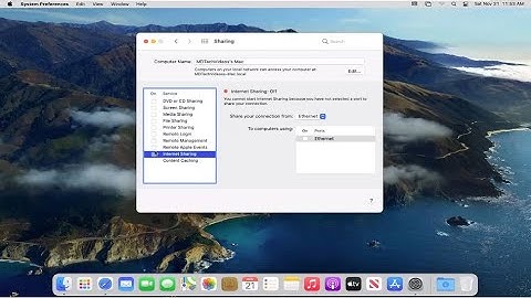 How To Setup Internet Sharing on macOS [Tutorial]