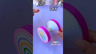 DIY Yo Yo toy 🪀 #shorts #tonniartandcraft #diy #art #love #craft #youtubeshorts