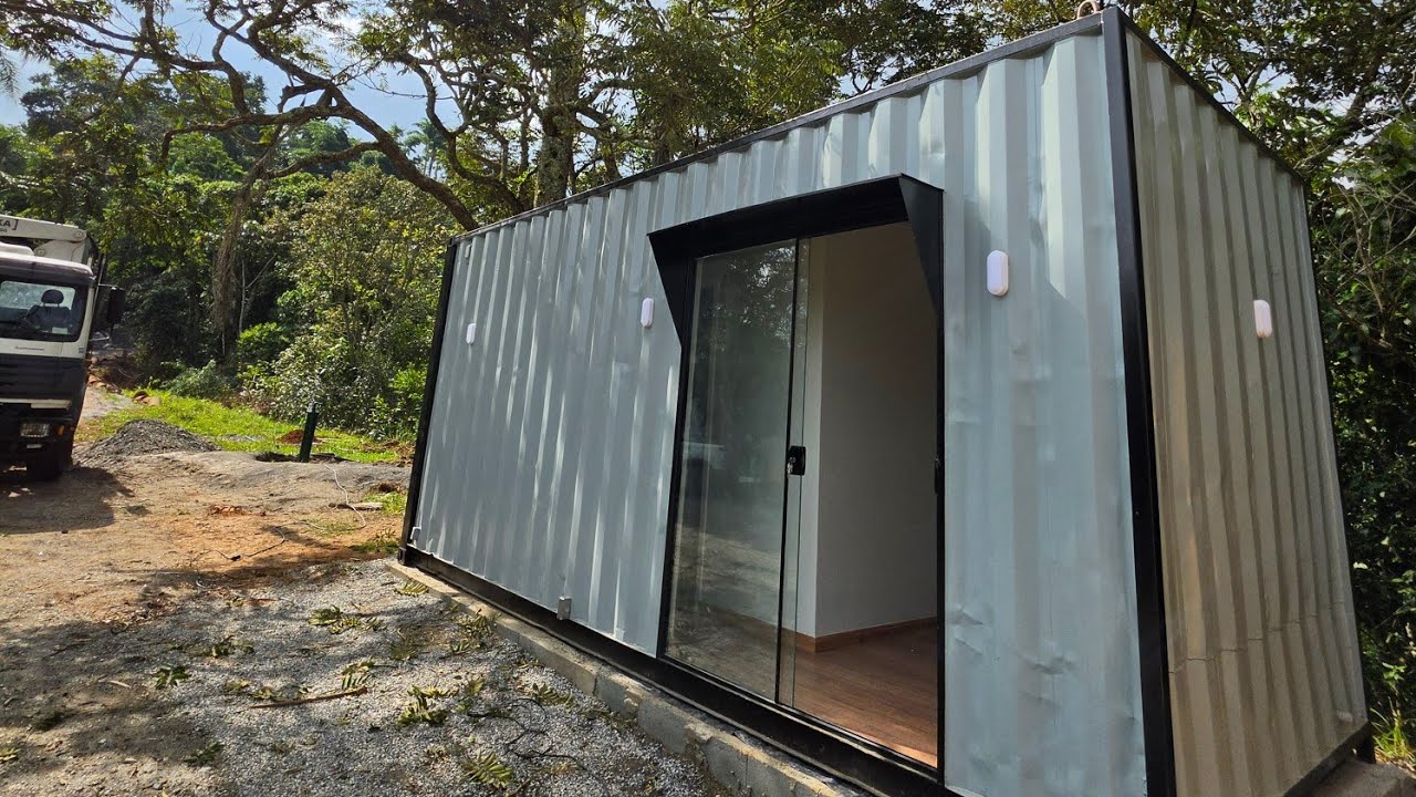 Kitnet container 15m2 Entregue em Santa Isabel/SP - Azul Containers ...