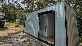Kitnet container 15m2 Entregue em Santa Isabel/SP - Azul Containers