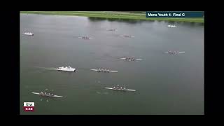 US Rowing Youth Nationals 2022, Mens 4- Final C