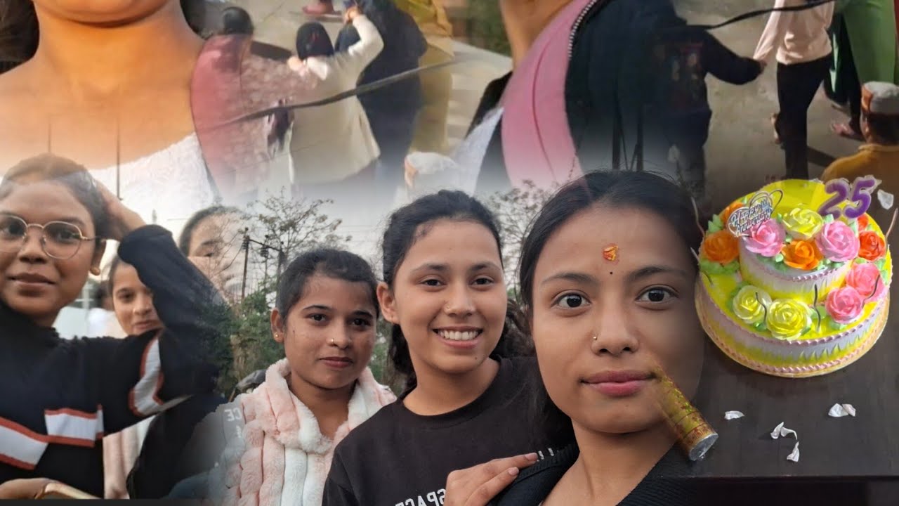 हम गए  मामा घर 25 married anniversary me और रास्ते मे  मिले दोस्त बहुत टाइम बाद 🥹🌸🥰#volg #like #viwe