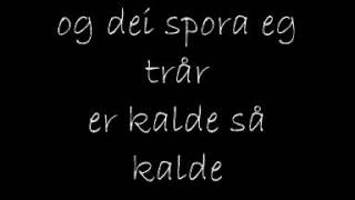 Video thumbnail of "Wardruna  Helvegen Lyrics"